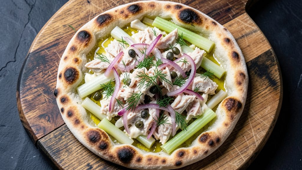 Anthony's Coal-Fired Pizza Tuna Salad Recipe: Charred Crust Meets Cool, Zesty Freshness
