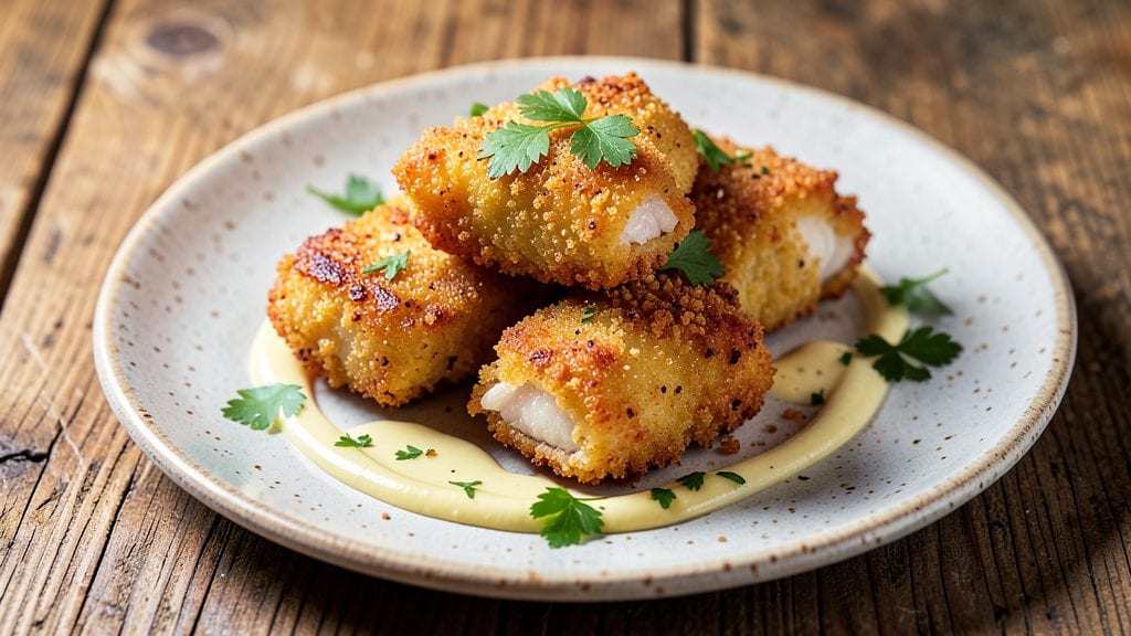 Baked Catfish Nuggets: Crispy Cornmeal Crust With Juicy Pink Centers