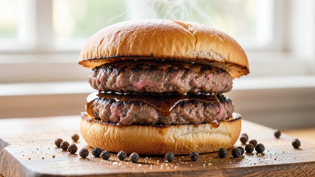 Basic Beef Burger Recipe: Juicy Patties With Umami-Packed Secret Sauce