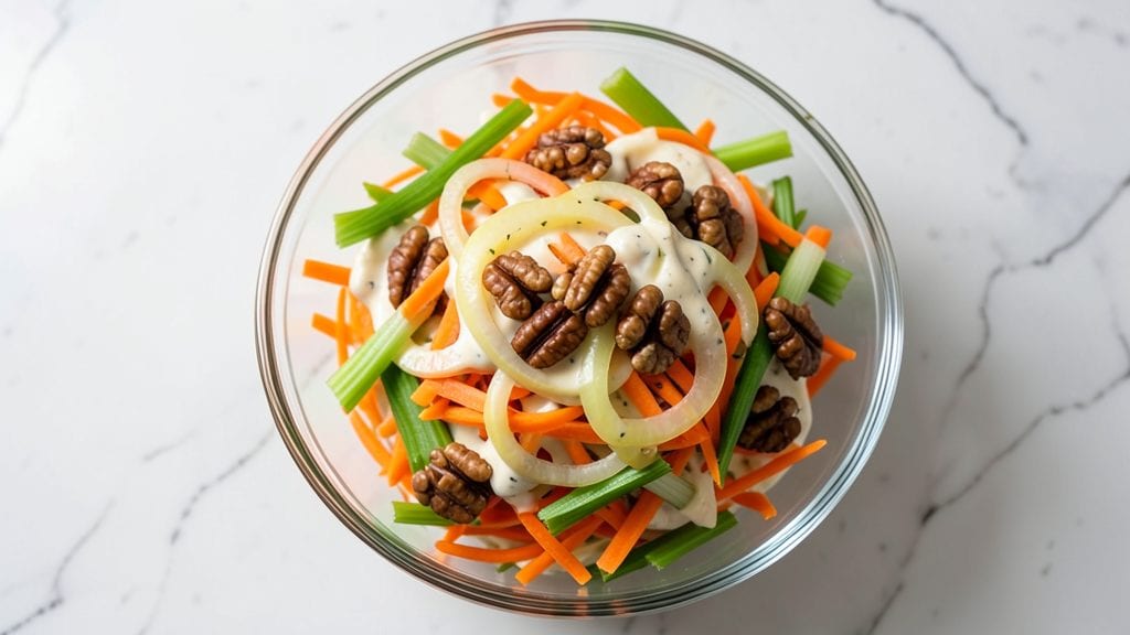 Betty Crocker Carrot Salad Recipe: Creamy Ranch Dressing With Crunchy Walnuts