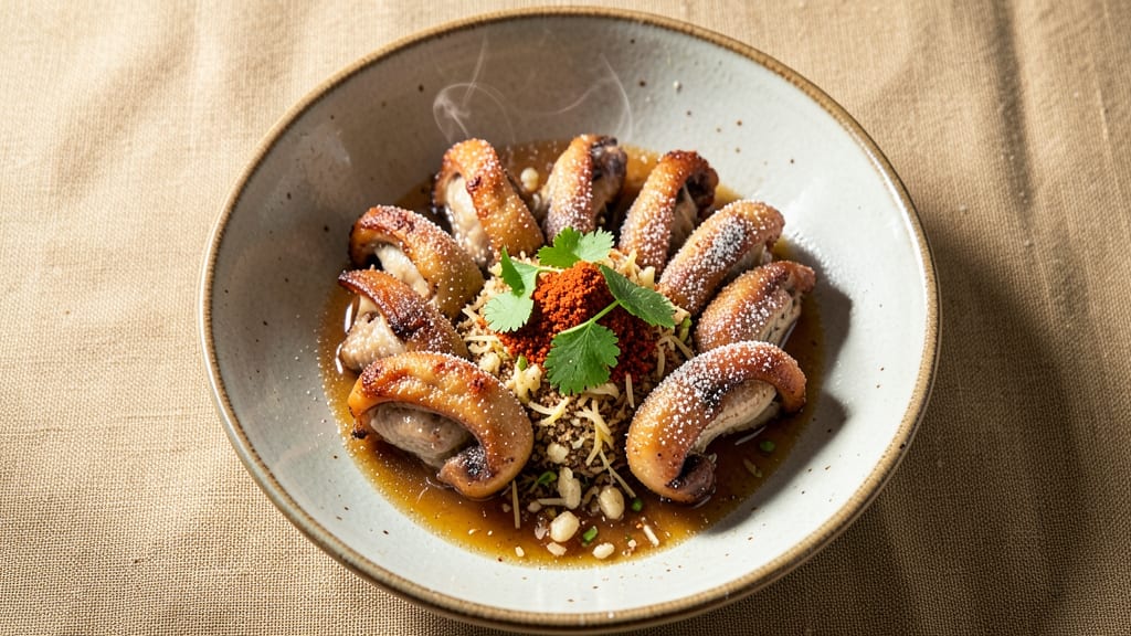 Boneless Duck Feet: Crispy Cornmeal Crust With Silky-Sweet Gelatinous Bite