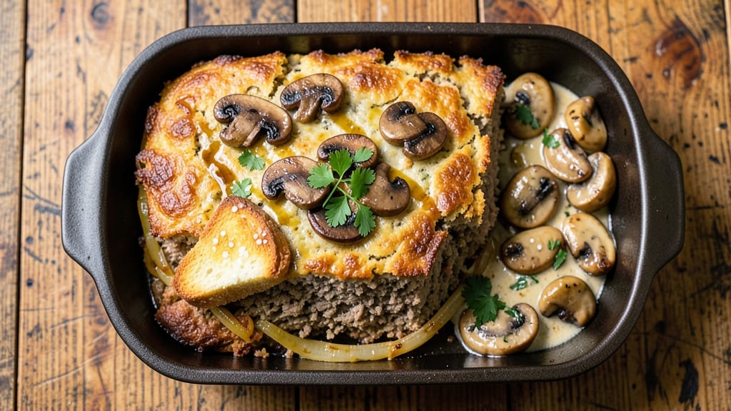 Campbell's Cream Of Mushroom Meatloaf Recipe: One-Pan Richness With Hidden Veggie Power