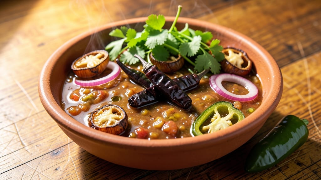 Carolina's Mexican Food Salsa Recipe: Smoky Chipotle & Tomatillo Fire