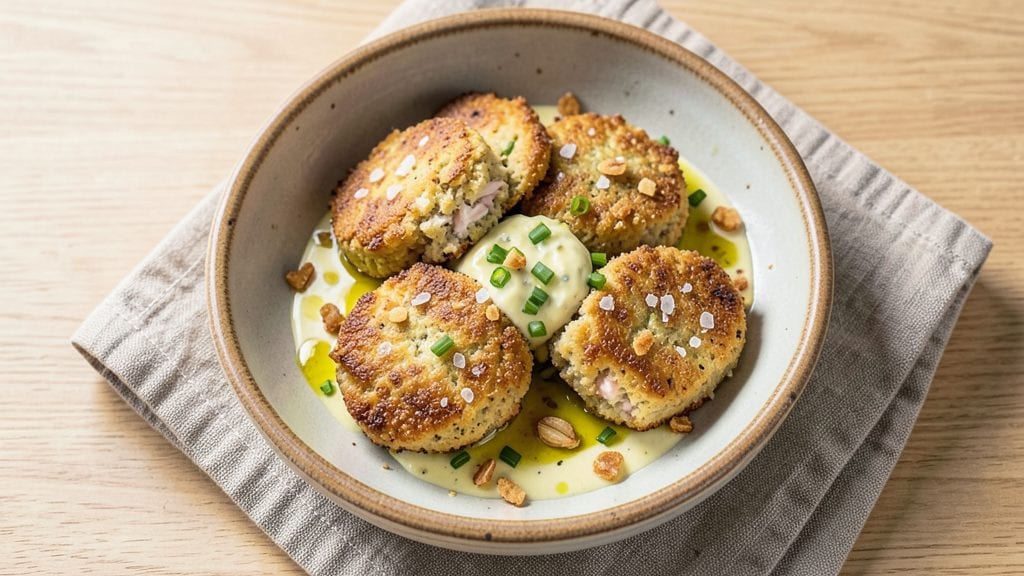 Emeril Lagasse’s Crab Cakes Recipe: Crispy Cornmeal Crust With Zesty Lemon Zing