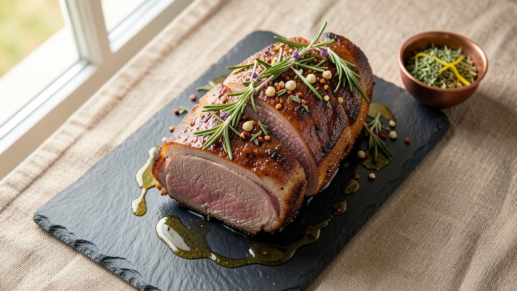 Lamb Loin Roast Recipe: Rosemary-Infused Crust and Perfect Medium Rare