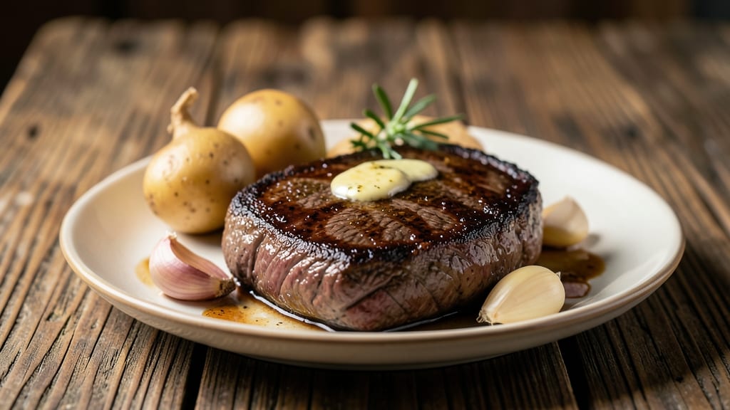 Lawry's Steak and Potatoes Recipe: Crispy Cornmeal Crust With Creamy Garlic Pull-Apart Magic