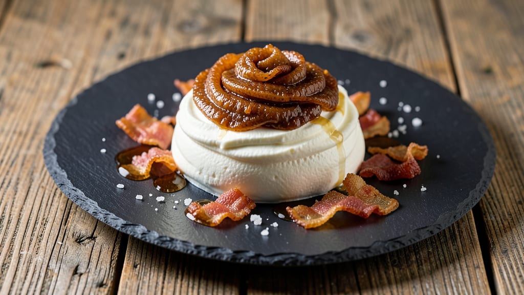 Whipped Goat Cheese With Smoky Bacon Jam Recipe: Silky Spread Meets Savory-Sweet Crunch